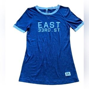 Under Armour Women's Short Sleeve Legacy East 33rd St.  Crewneck. Size Medium